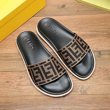 Fendi shoes for Fendi Slippers for men #557645 replica