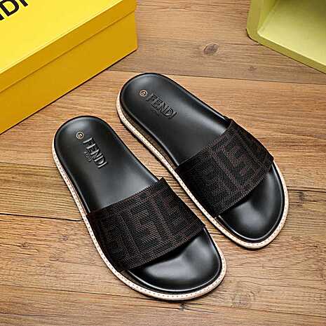 Fendi shoes for Fendi Slippers for men #557646 replica