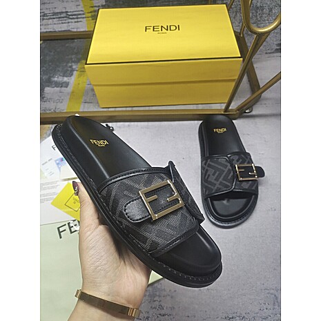 Fendi shoes for Fendi Slippers for men #557650 replica