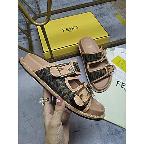 Fendi shoes for Fendi Slippers for men #557655 replica