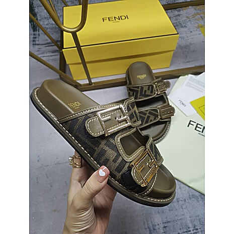 Fendi shoes for Fendi Slippers for men #557657 replica