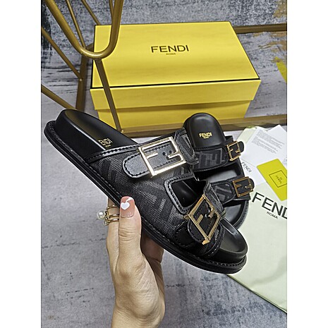 Fendi shoes for Fendi Slippers for men #557659 replica