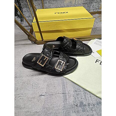 Fendi shoes for Fendi slippers for women #558157 replica