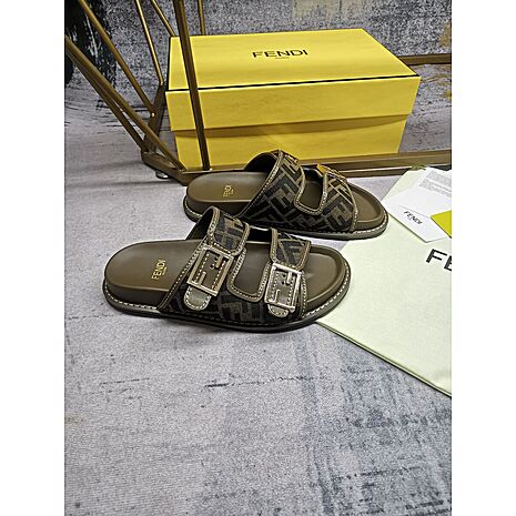 Fendi shoes for Fendi slippers for women #558158 replica