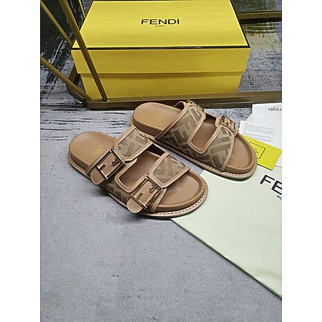 Fendi shoes for Fendi slippers for women #558161 replica