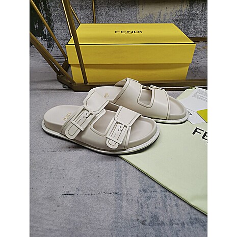 Fendi shoes for Fendi slippers for women #558163 replica