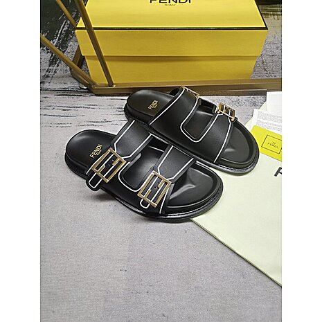 Fendi shoes for Fendi slippers for women #558164 replica