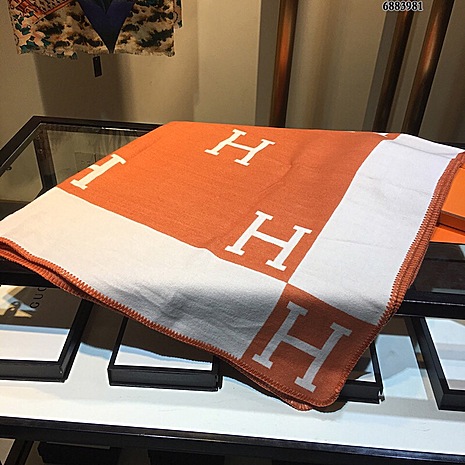 HERMES Woolen Blanket #558219 replica
