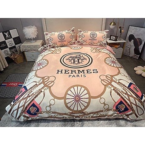 HERMES Bedding sets 4pcs #559261 replica