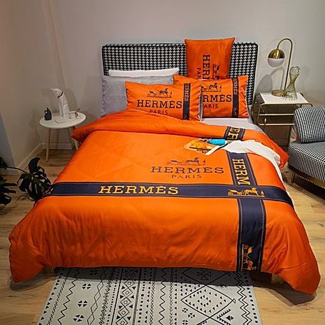 HERMES Bedding sets 4pcs #559267 replica