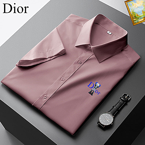 Dior shirts for Dior Short-sleeved shirts for men #559482 replica