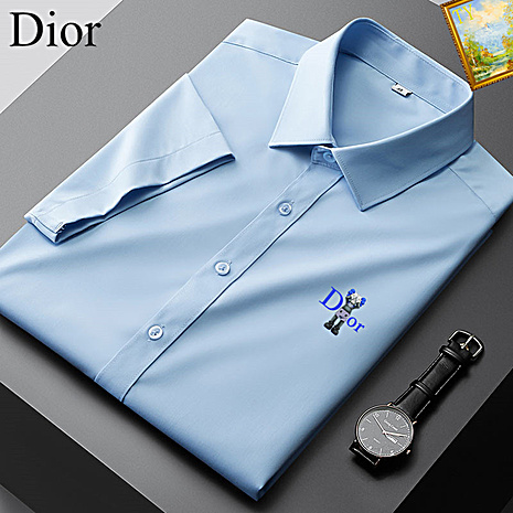 Dior shirts for Dior Short-sleeved shirts for men #559483 replica