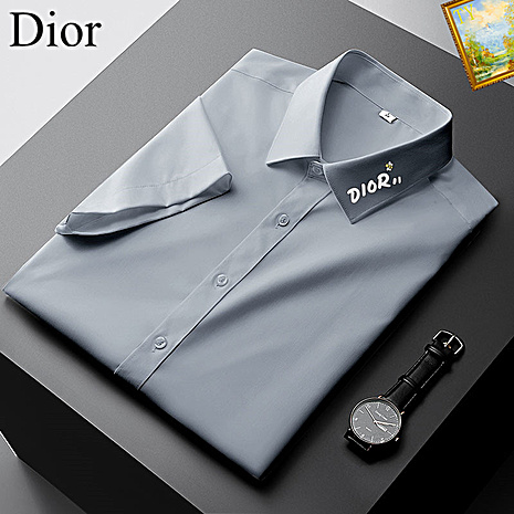 Dior shirts for Dior Short-sleeved shirts for men #559491 replica