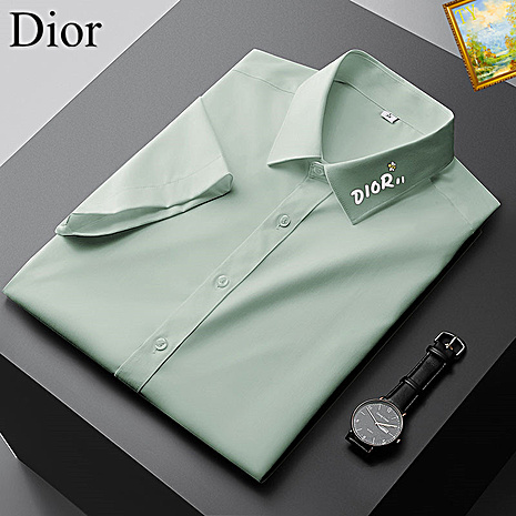 Dior shirts for Dior Short-sleeved shirts for men #559492 replica