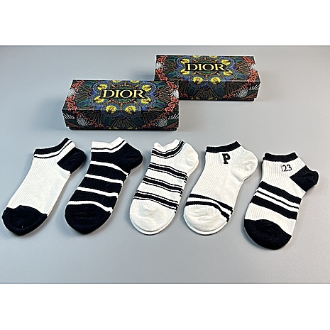 Dior Socks 5pcs sets #559499 replica