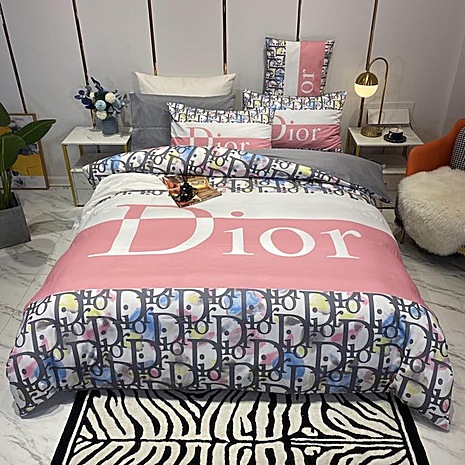 Dior Bedding sets 4pcs #559530 replica