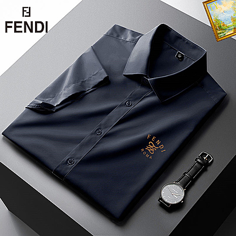 Fendi Shirts for Fendi Short-Sleeved Shirts for men #559550 replica