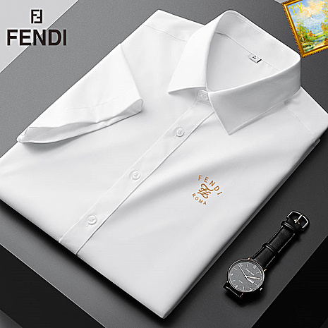 Fendi Shirts for Fendi Short-Sleeved Shirts for men #559551 replica