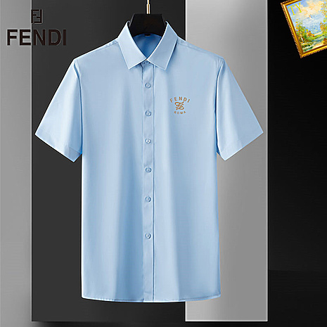 Fendi Shirts for Fendi Short-Sleeved Shirts for men #559552 replica