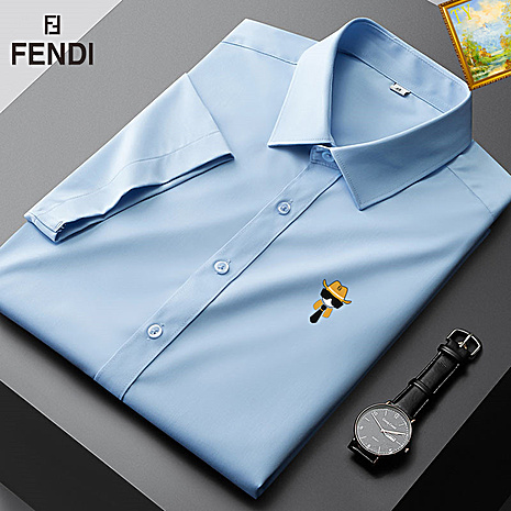 Fendi Shirts for Fendi Short-Sleeved Shirts for men #559561 replica