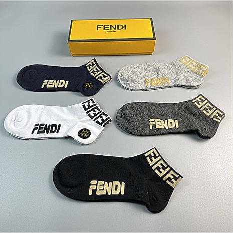 FENDI Socks 5pcs sets #559610 replica