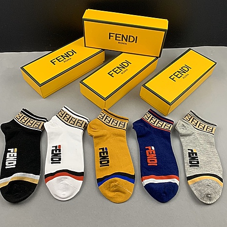 FENDI Socks 5pcs sets #559612 replica
