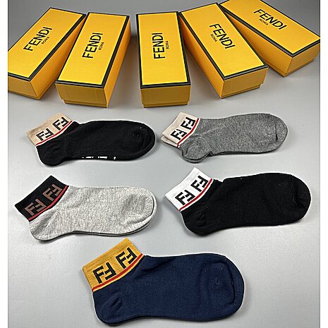 FENDI Socks 5pcs sets #559613 replica