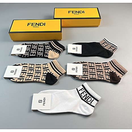 Fendi Socks 5pcs sets #559615 replica