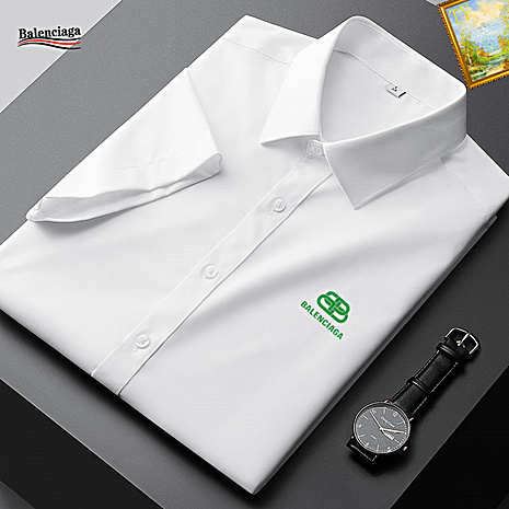 Balenciaga Shirts for Balenciaga short sleeved shirts for men #559865 replica