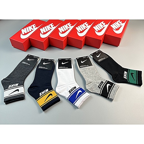 Nike Socks 5pcs sets #559936 replica