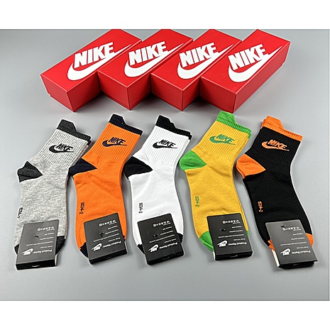 Nike Socks 5pcs sets #559937 replica