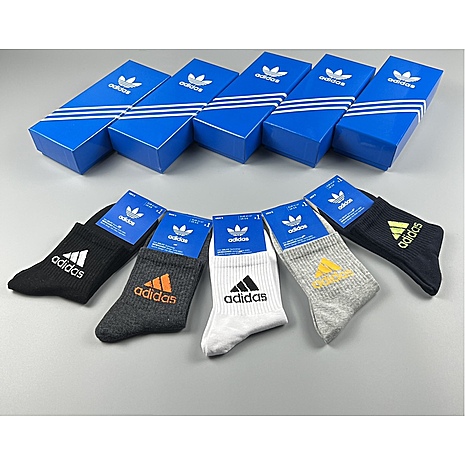 Adidas Socks 5pcs sets #559939 replica