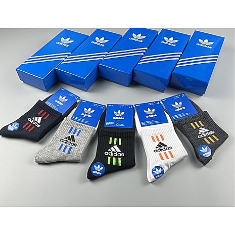 Adidas Socks 5pcs sets #559942 replica