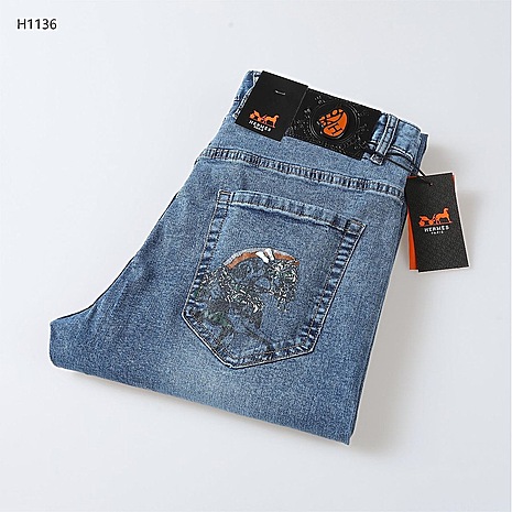 HERMES Jeans for MEN #560258 replica