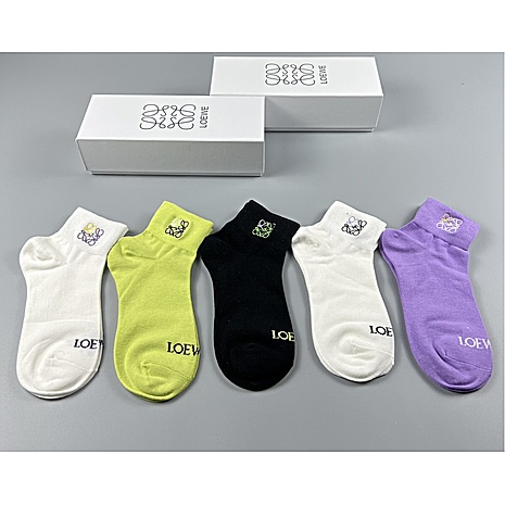LOEWE Socks 5pcs sets #561124