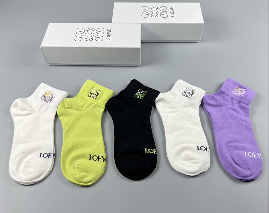 LOEWE Socks 5pcs sets #561124 replica