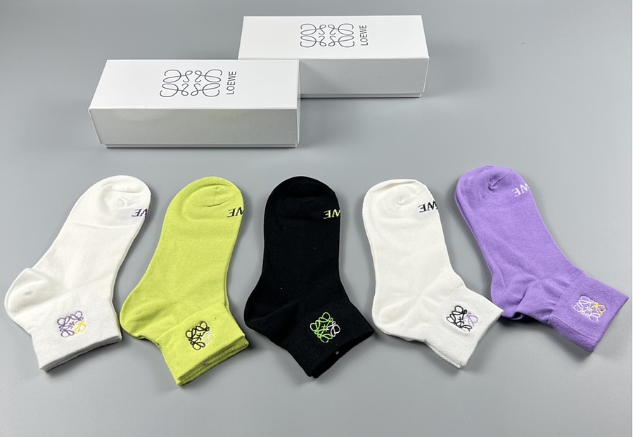 LOEWE Socks 5pcs sets #561124 replica
