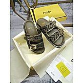US$96.00 Fendi shoes for Fendi slippers for women #558158