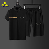 US$54.00 Fendi Tracksuits for Fendi Short Tracksuits for men #558276