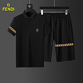 US$54.00 Fendi Tracksuits for Fendi Short Tracksuits for men #558284