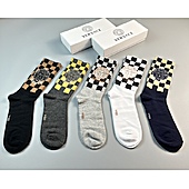 US$20.00 Versace Socks 5pcs sets #559238