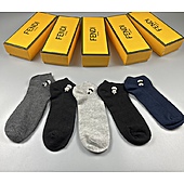 US$18.00 FENDI Socks 5pcs sets #559614