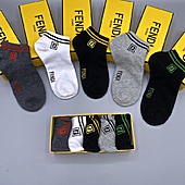 US$18.00 Fendi Socks 5pcs sets #559616