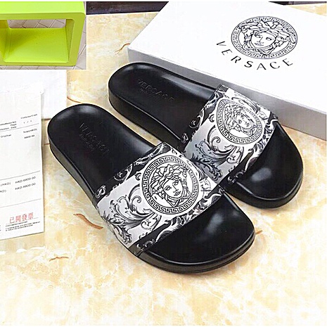 Versace shoes for versace Slippers for men #563025 replica