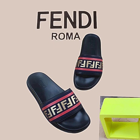 Fendi shoes for Fendi Slippers for men #563332 replica