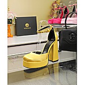 US$107.00 VERSACE 12cm High-heeled shoes for women #562221