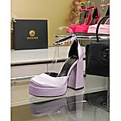US$107.00 VERSACE 12cm High-heeled shoes for women #562223