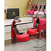US$107.00 VERSACE 12cm High-heeled shoes for women #562225