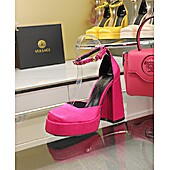 US$107.00 VERSACE 12cm High-heeled shoes for women #562226