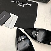 US$134.00 YSL 10.5cm High-heeled shoes for women #562456